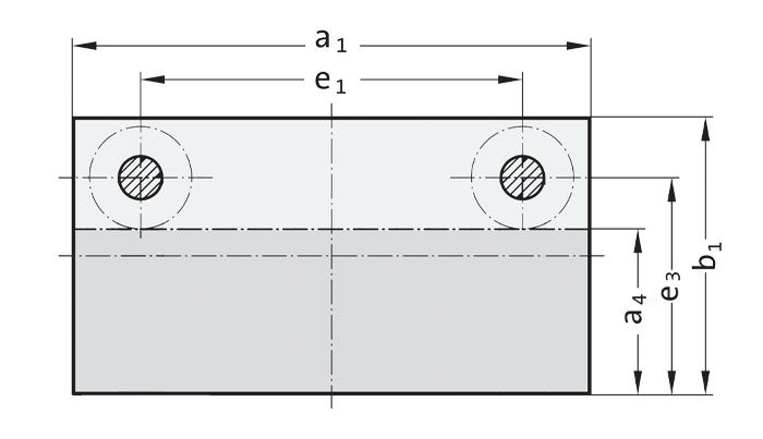 کفشک فولادی دو صفحه 200 × 400 | هایکو